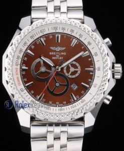 Breitling replica chrono acciaio navitimer brown dial imitazione copia