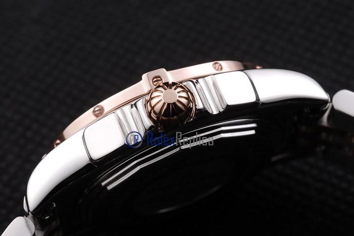 Breitling replica chronographe lady acciaio oro imitazione copia - immagine 6