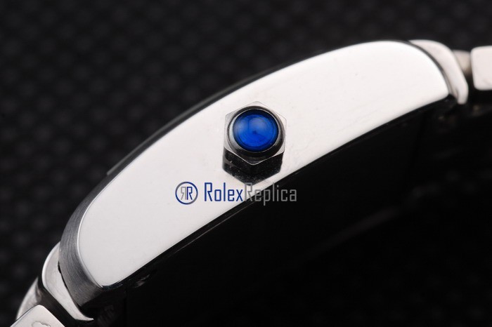 Cartier replica tank francaise acciaio white dial imitazione copia - immagine 9