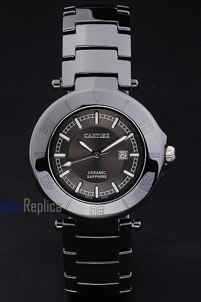 Cartier replica pasha pro-hunter pvd imitazione copia
