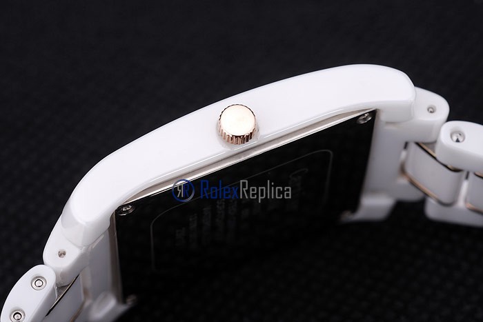 Cartier replica tank americaine acciaio oro white dial imitazione copia - immagine 9