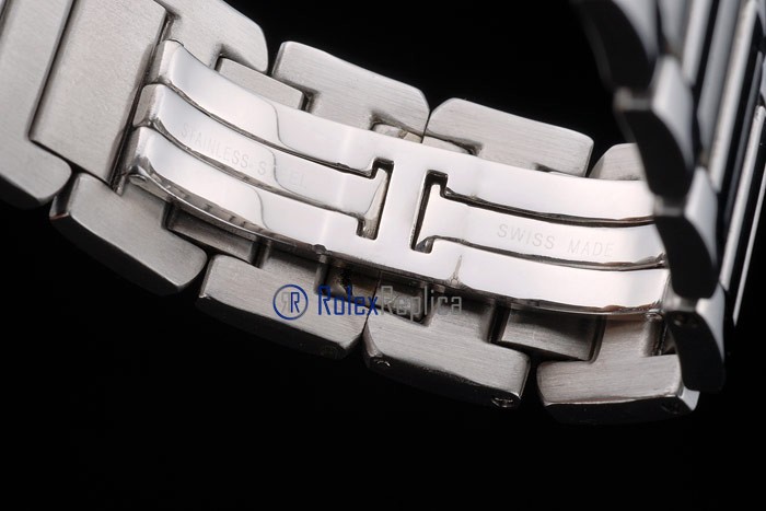 Cartier replica tank americaine acciaio brillantini white dial imitazione copia - immagine 8