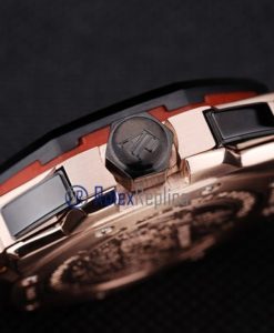 Alternative view of audemars piguet replica chrono offshore alinghi team strip rubber imitazione copia