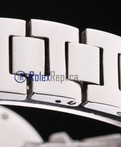 Alternative view of Cartier replica pasha acciaio brillantini argentèè dial imitazione copia