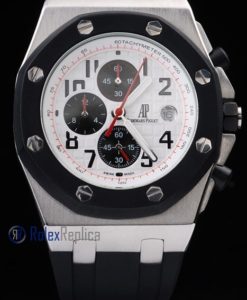 audemars piguet replica chrono offshore gommino dial panda imitazione copia