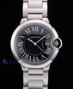 Cartier replica ballon bleu acciaio black roman imitazione copia