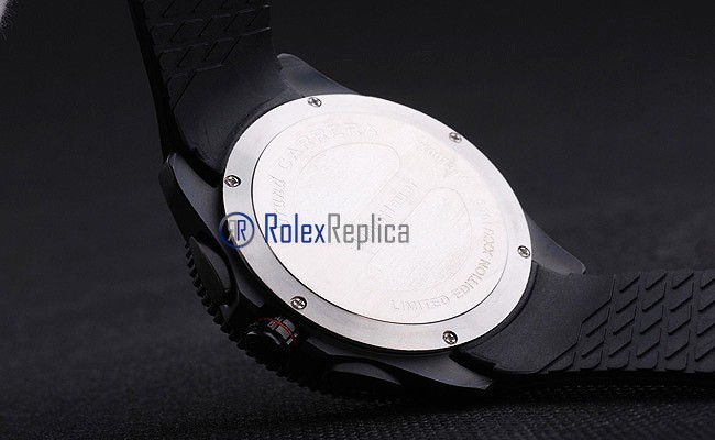 Tag-heuer replica carrera calibre 38 chrono pro-hunter pvd imitazione copia - immagine 7