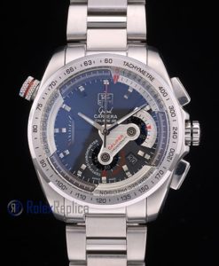 Alternative view of Tag-heuer replica carrera calibre 38 chrono acciaio imitazione copia