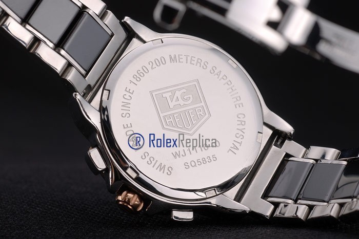 Tag-heuer replica gran carrera formula 1 chrono acciaio rose gold imitazione copia - immagine 9