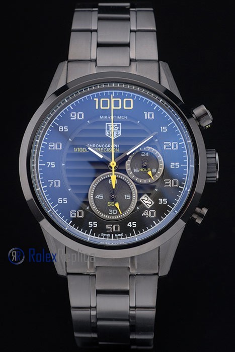 Tag-heuer replica gran carrera formula 1 chrono pro-hunter pvd imitazione copia - immagine 2