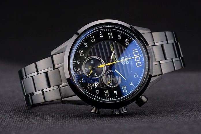 Tag-heuer replica gran carrera formula 1 chrono pro-hunter pvd imitazione copia - immagine 5