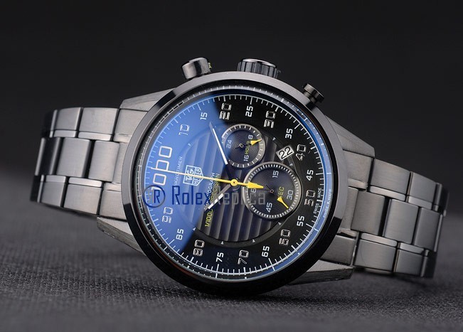 Tag-heuer replica gran carrera formula 1 chrono pro-hunter pvd imitazione copia - immagine 6