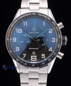 Alternative view of Tag-heuer replica gran carrera mclaren chrono acciaio imitazione copia