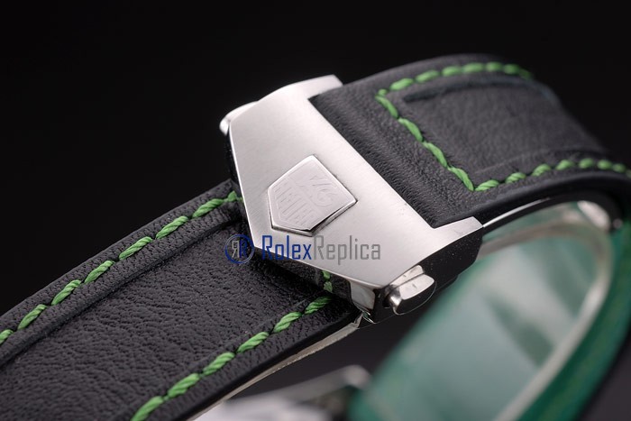 Tag-heuer replica gran carrera mclaren chrono strip rubber imitazione copia - immagine 8