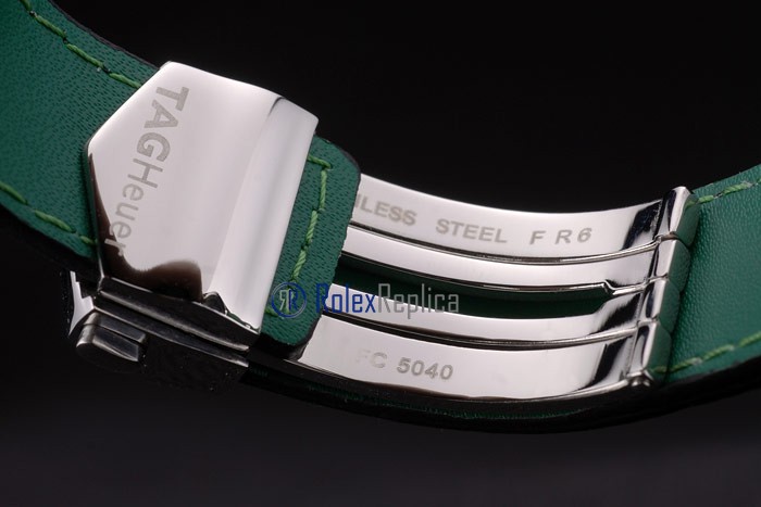 Tag-heuer replica gran carrera mclaren chrono strip rubber imitazione copia - immagine 9