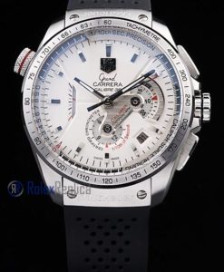 Tag-heuer replica carrera calibre 36 chrono strip rubber-b imitazione copia