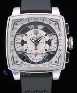 Alternative view of Tag-heuer replica gran carrera monaco strip rubber-b chrono acciaio imitazione copia