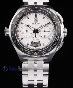 Alternative view of Tag-heuer replica carrera calibre 17 slr chrono acciaio white dial imitazione copia