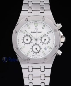 audemars piguet replica chrono offshore acciaio white dial imitazione copia