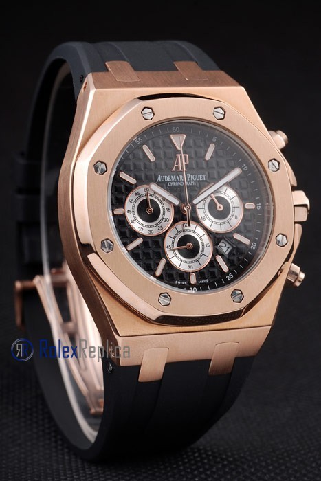 audemars piguet replica chrono offshore city of sails strip rubber-b imitazione copia - immagine 4