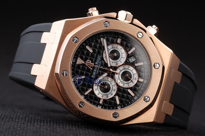 audemars piguet replica chrono offshore city of sails strip rubber-b imitazione copia - immagine 6