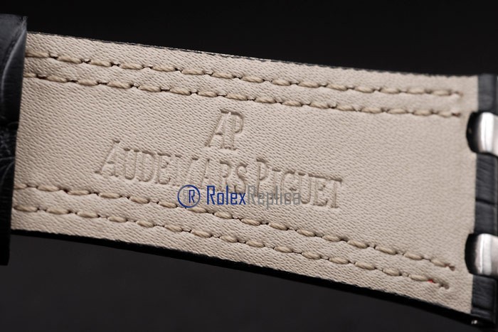 audemars piguet replica chrono offshore singapore GP2008 red dial panda strip leather imitazione copia - immagine 9