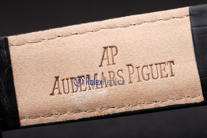 audemars piguet replica chrono offshore william j clinton pvd strip leather imitazione copia - immagine 9