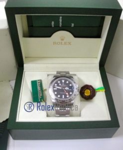rolex replica explorer II acciaio big 42mm black dial orologio replica copia lusso imitazione