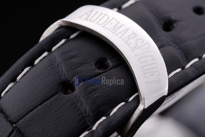 audemars piguet replica chrono president of the USA strip leather imitazione copia - immagine 8