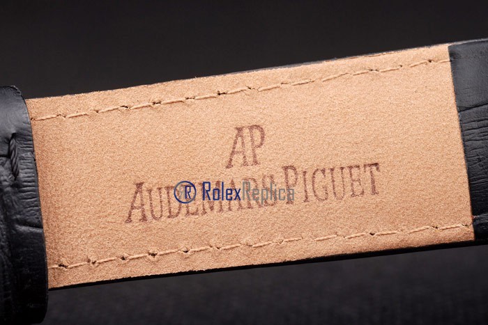 audemars piguet replica chrono president of the USA strip leather imitazione copia - immagine 10