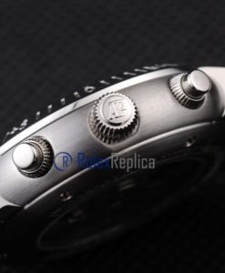 Alternative view of audemars piguet replica chrono president of the USA strip leather imitazione copia