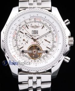 Breitling replica chrono acciaio navitimer tourbillon white dial imitazione copia