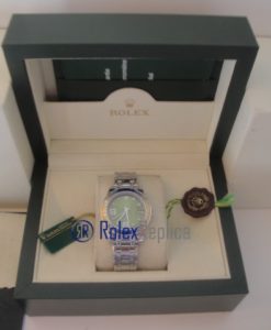 Alternative view of rolex replica pearlmaster acciaio yellow blue orologio imitazione