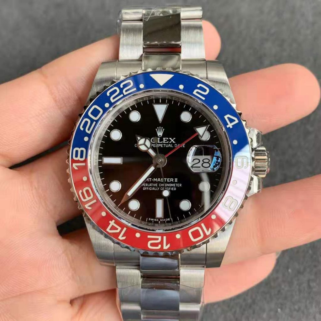 rolex replica GMT master II rosso blue ceramica orologio replica