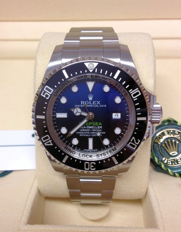 rolex replica deepsea seadweller ceramica dial blue orologio replica