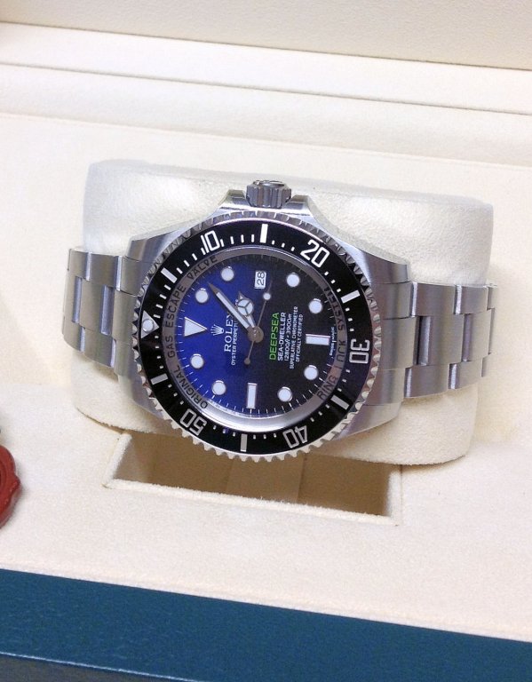 rolex replica deepsea seadweller ceramica dial blue orologio replica - immagine 7