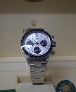 Alternative view of rolex replica daytona paulnewman 6263 argentèè dial vintage orologio replica copia