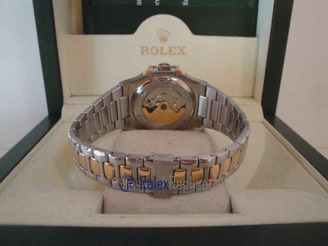 patek philippe replica nautilus skeletron acciaio rose gold orologio imitazione - immagine 6
