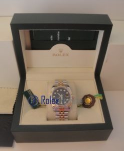 Alternative view of rolex replica datejust acciaio oro black centenario orologio imitazione