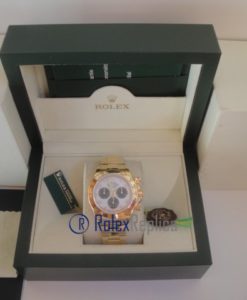 Alternative view of rolex replica daytona crono oro giallo panda orologio replica copia imitazione