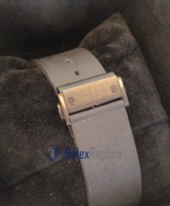 Alternative view of hublot replica big bang acciaio titanium ceramic strip rubber-b orologio copia