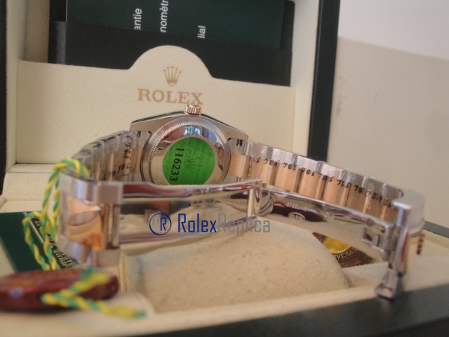 rolex replica datejust acciaio oro madreperla oyster orologio imitazione - immagine 11