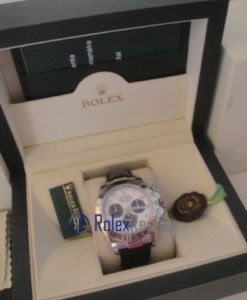rolex replica daytona vip pelle acciaio white dial orologio replica copia imitazione