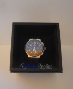 hublot replica big bang acciaio titanium ceramic strip rubber-b orologio copia