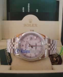 rolex replica datejust white barrette orologio imitazione