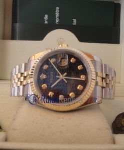 rolex replica datejust acciaio oro black centenario orologio imitazione
