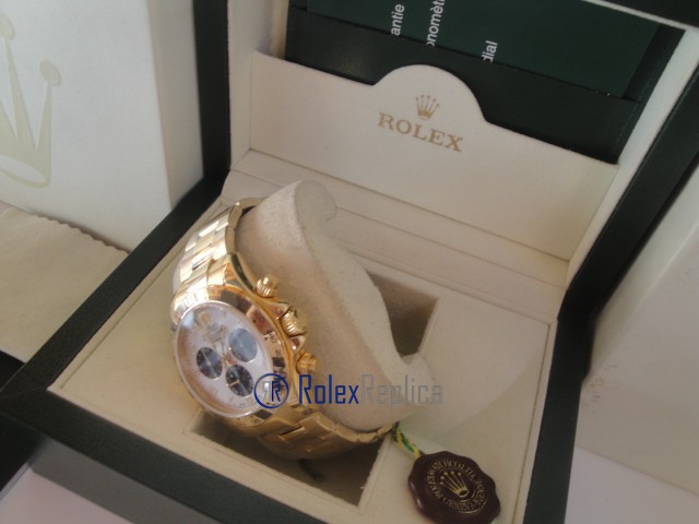 rolex replica daytona crono oro giallo panda orologio replica copia imitazione - immagine 7
