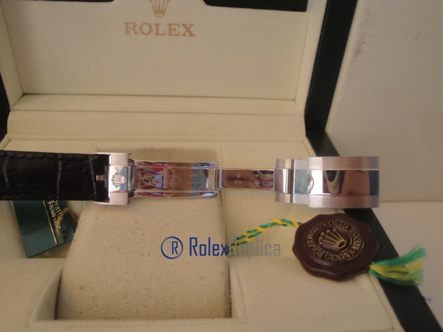 rolex replica daytona vip pelle acciaio white dial orologio replica copia imitazione - immagine 7