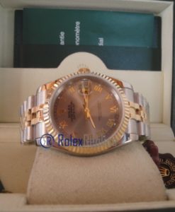 rolex replica datejust acciaio oro argento roman orologio imitazione