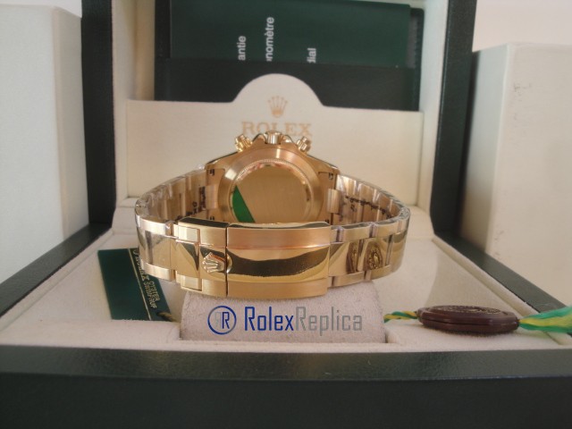 rolex replica daytona crono oro giallo panda orologio replica copia imitazione - immagine 8